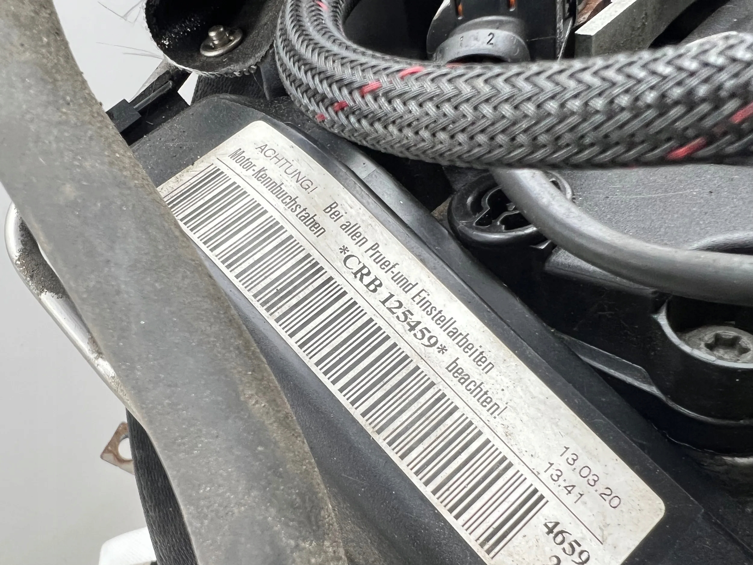 Audi A3 8V двигатель комплектный 2.0 tdi crbc