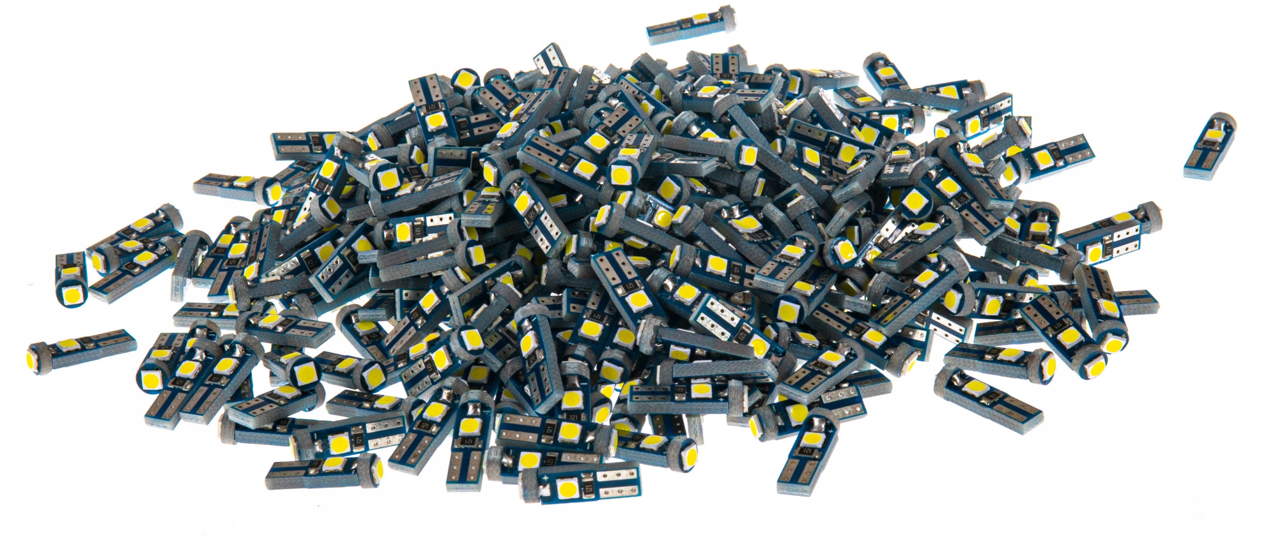 

10 sztuk - Żarówka R5 T5 3 x Led W1,2W W2W Mocne