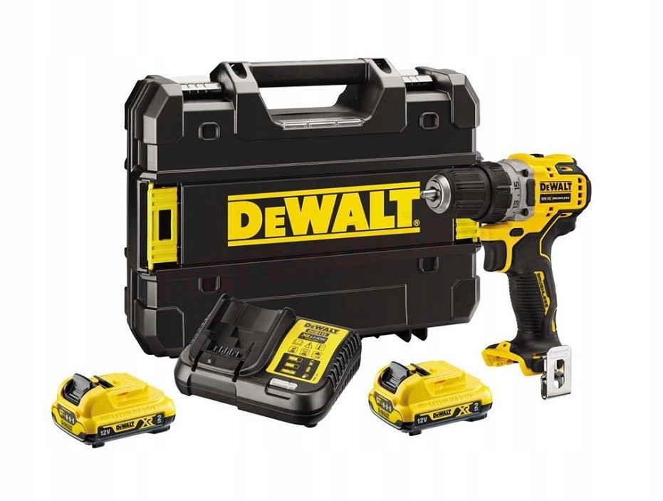 Wiertarko-wkrętarka 12V Xr 2aku walizka DeWalt