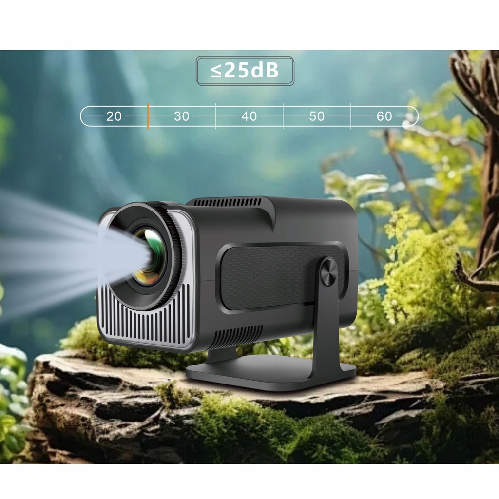 MINI Projektor przenośny HY320 FULLHD WiFi ANDROID 11 + SMART TV Model MINI 320