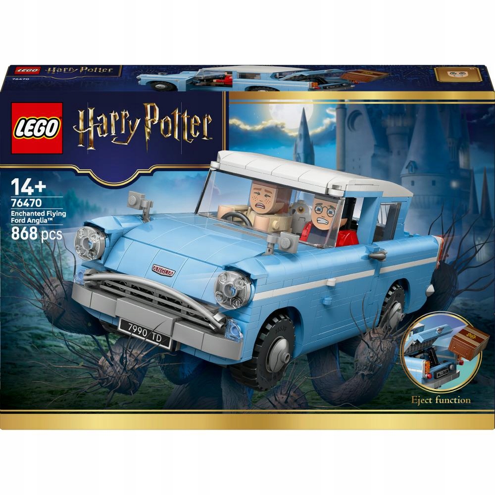 Lego Harry Potter Začarovaný létající Ford Anglie 76470