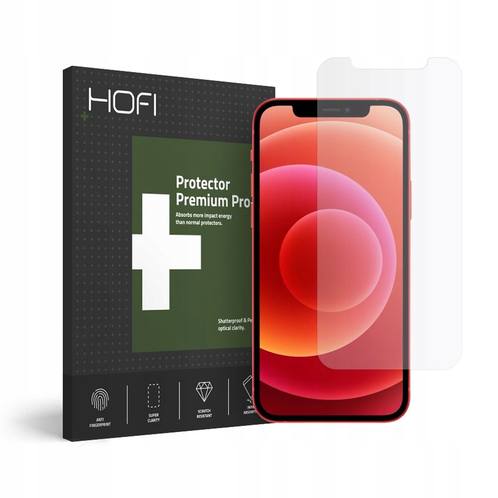 

Szkło Hybrydowe Hofi Hybrid Pro+ iPhone 12 Pro Max