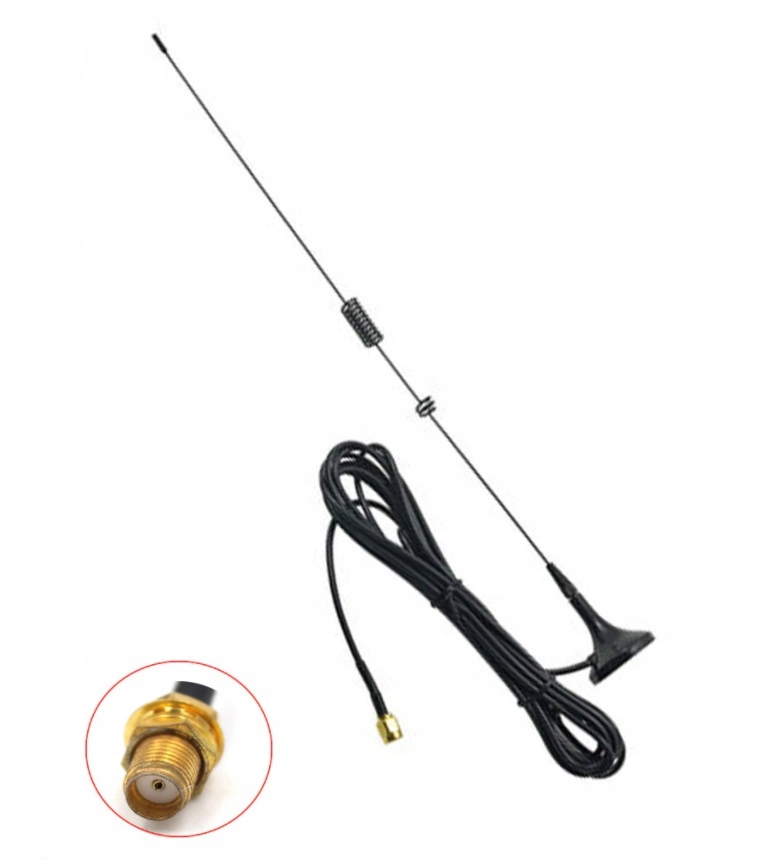 

Antena Magnetyczna 446 Mhz Pmr do Baofeng na Auto