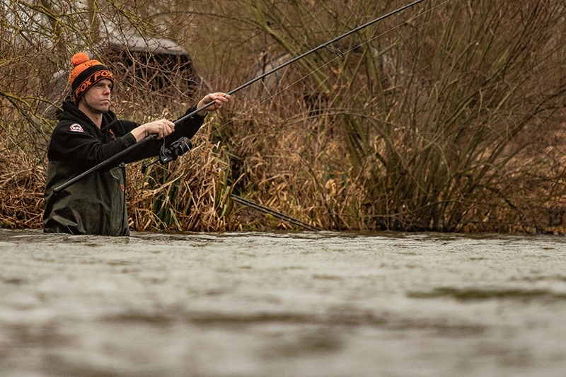 Wodery Lightweight Green Waders Rozmiar 43 Fox Materiał dominujący guma