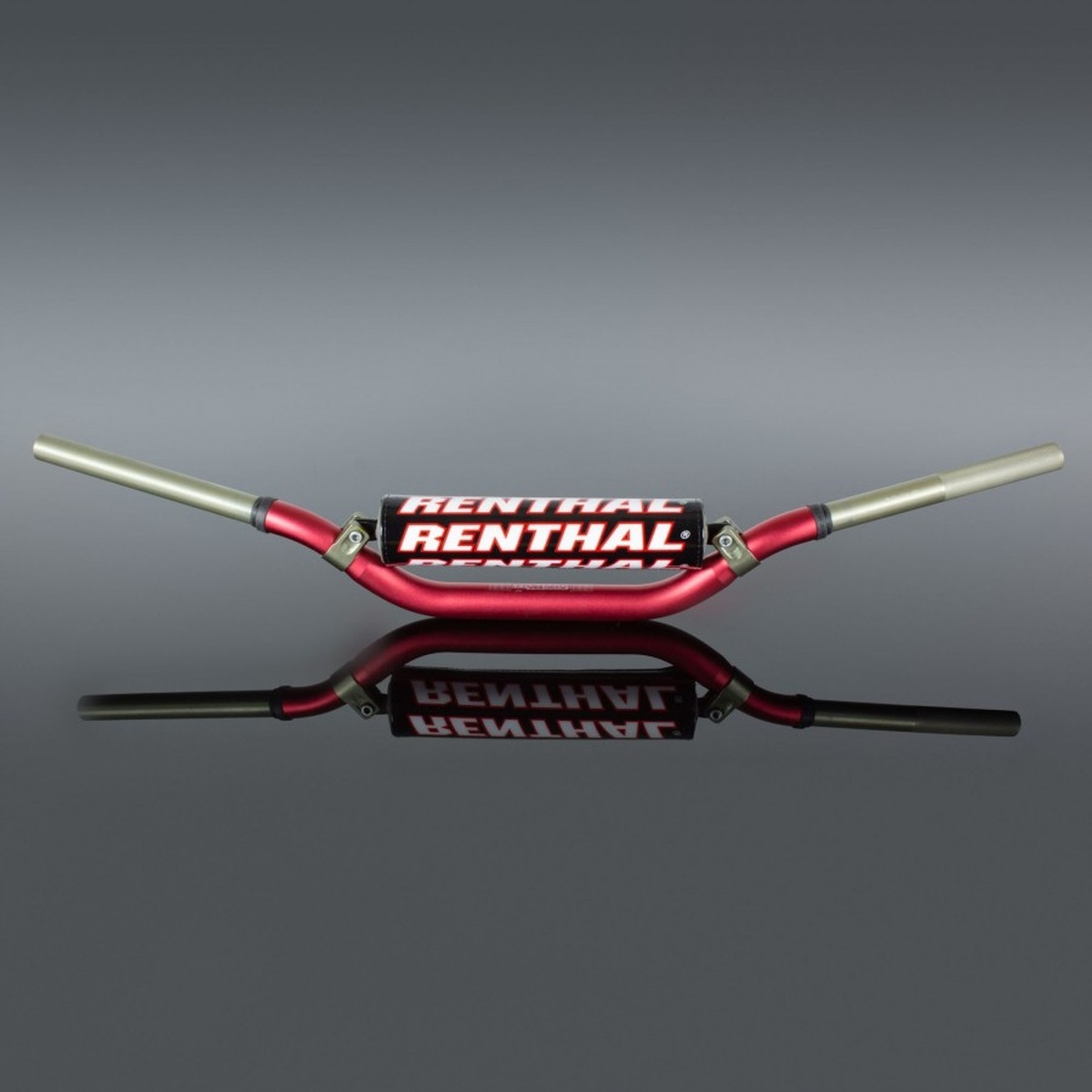 Renthal Volant 1,1/8 Palca (28,6 MM) MX Twinwall 997 Handlebar Red Cr/crf