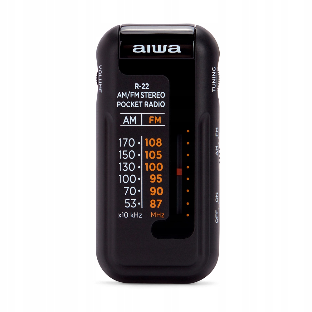 Miniradio Aiwa R - 22BK 0 Вт черный