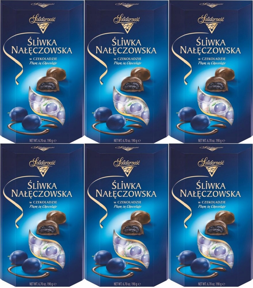 Solidarność Paczka Śliwka Nałęczowska 190g x6