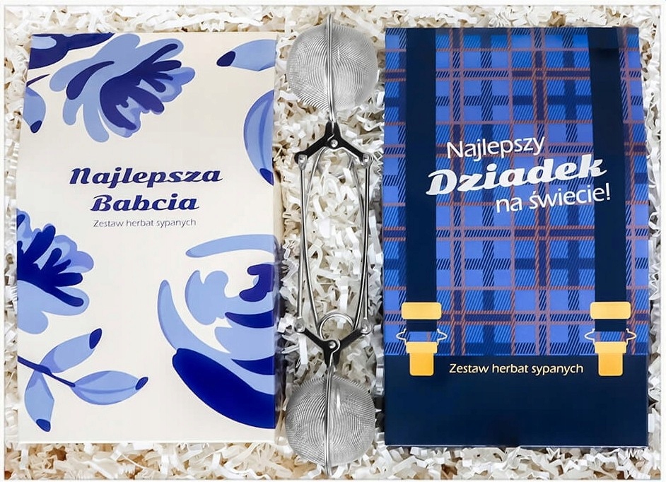 Levně Personalizovaný dárek ke Dni babičky a dědečka – mix čajů spařovací jednotky