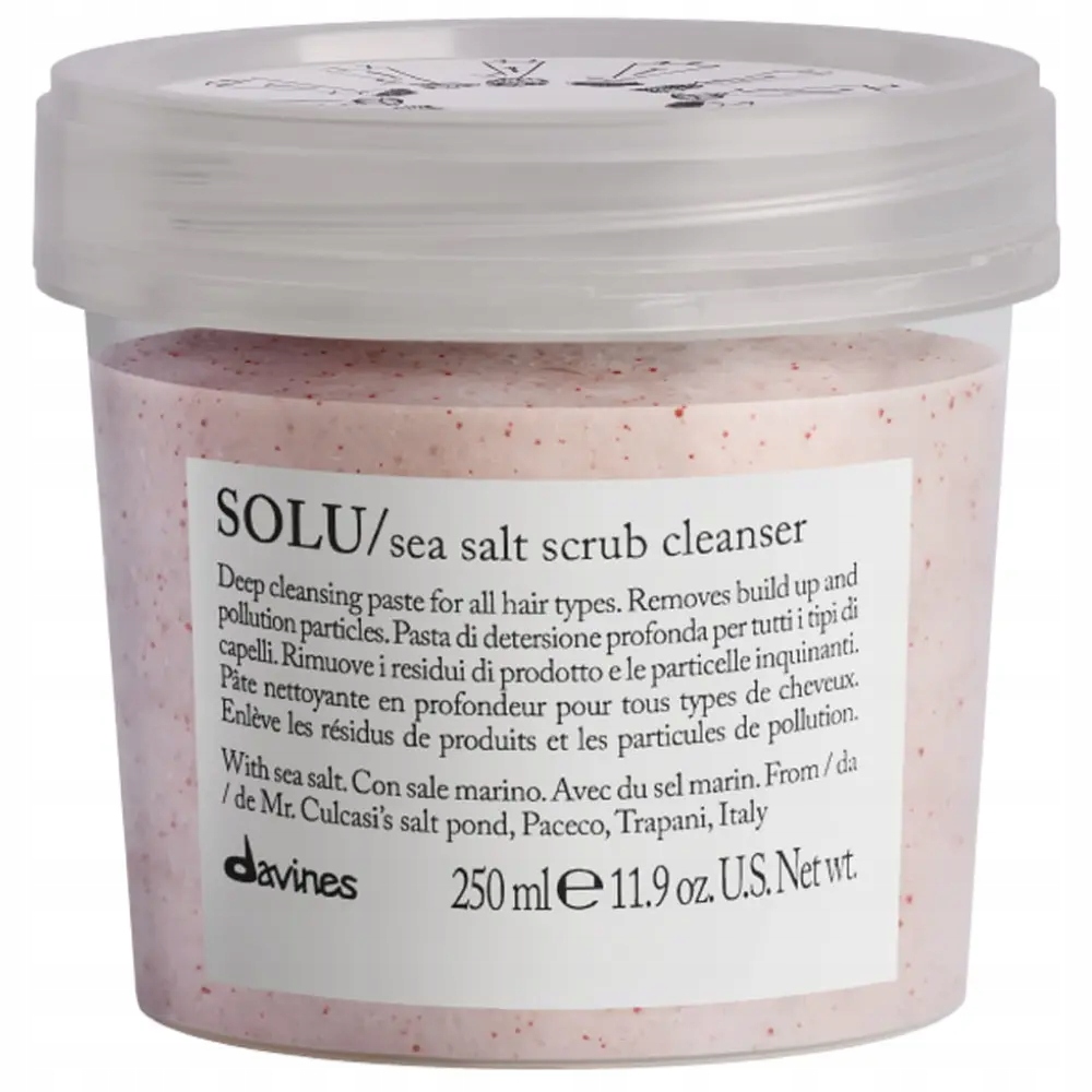 Davines Solu Scrub osvěžující a odstraňující nečistoty z hlavy 250 ml