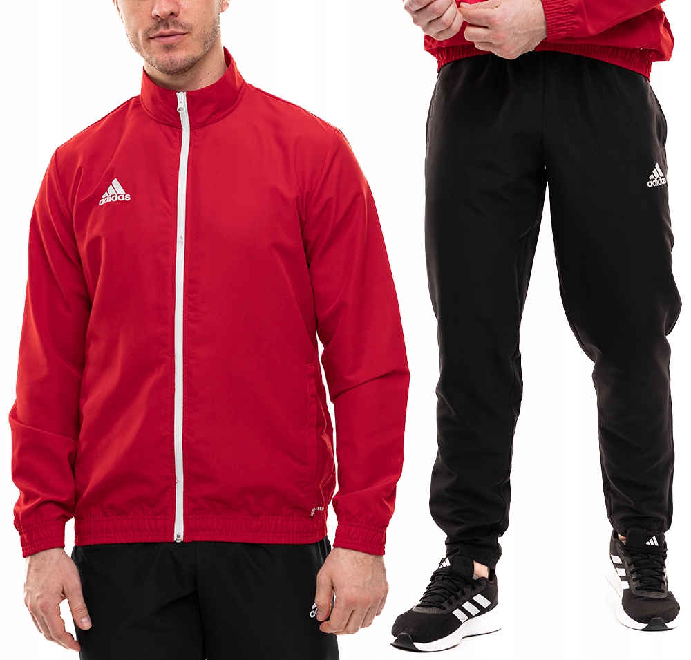 adidas Teplákovka Pánský sportovní komplet Sada Mikina Kalhoty Entrada 22 vel. M
