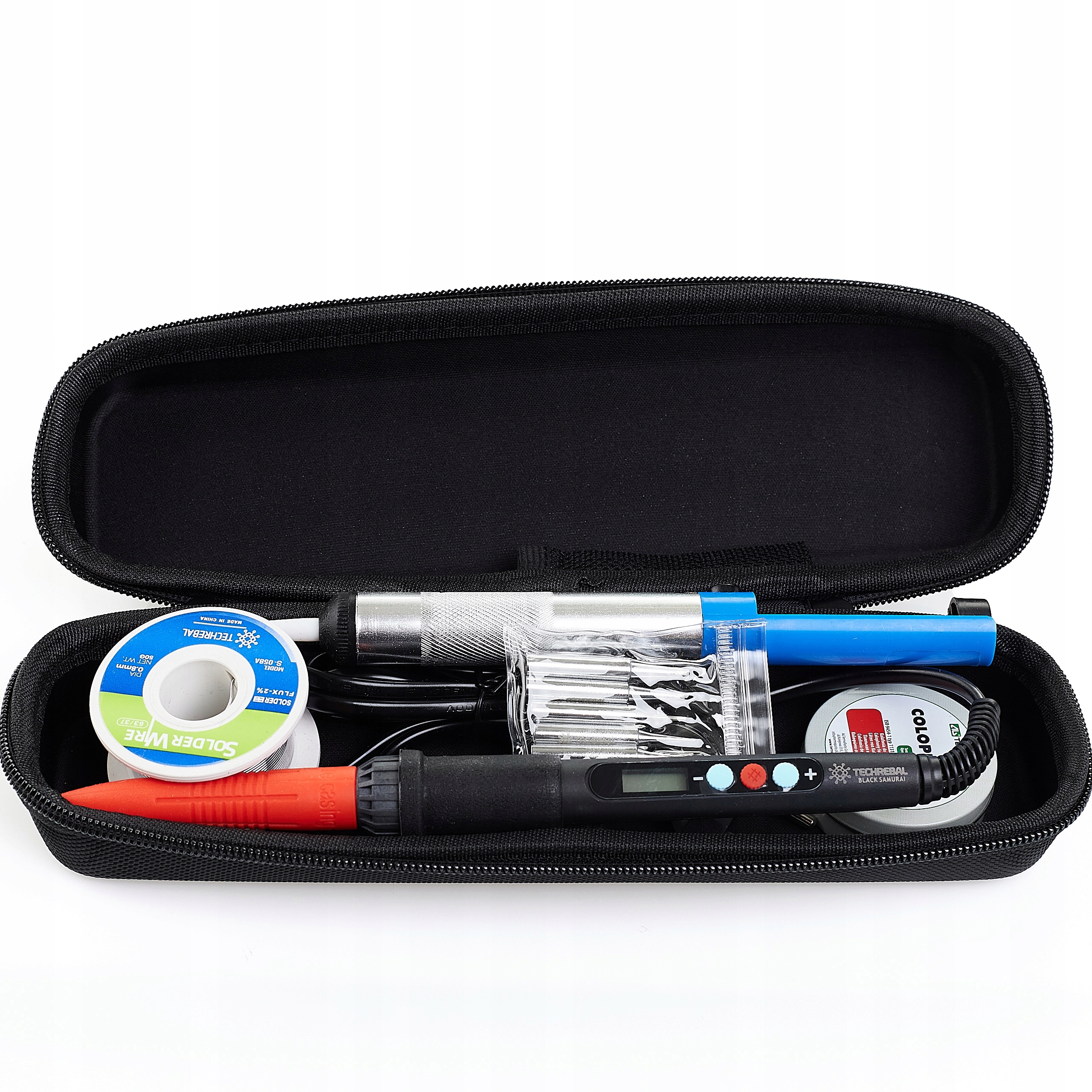 ETUI FUTERAŁ POKROWIEC NA LUTOWNICE AKCESORIA 27x7x7CM TECHREBAL Model A5F4-6804C