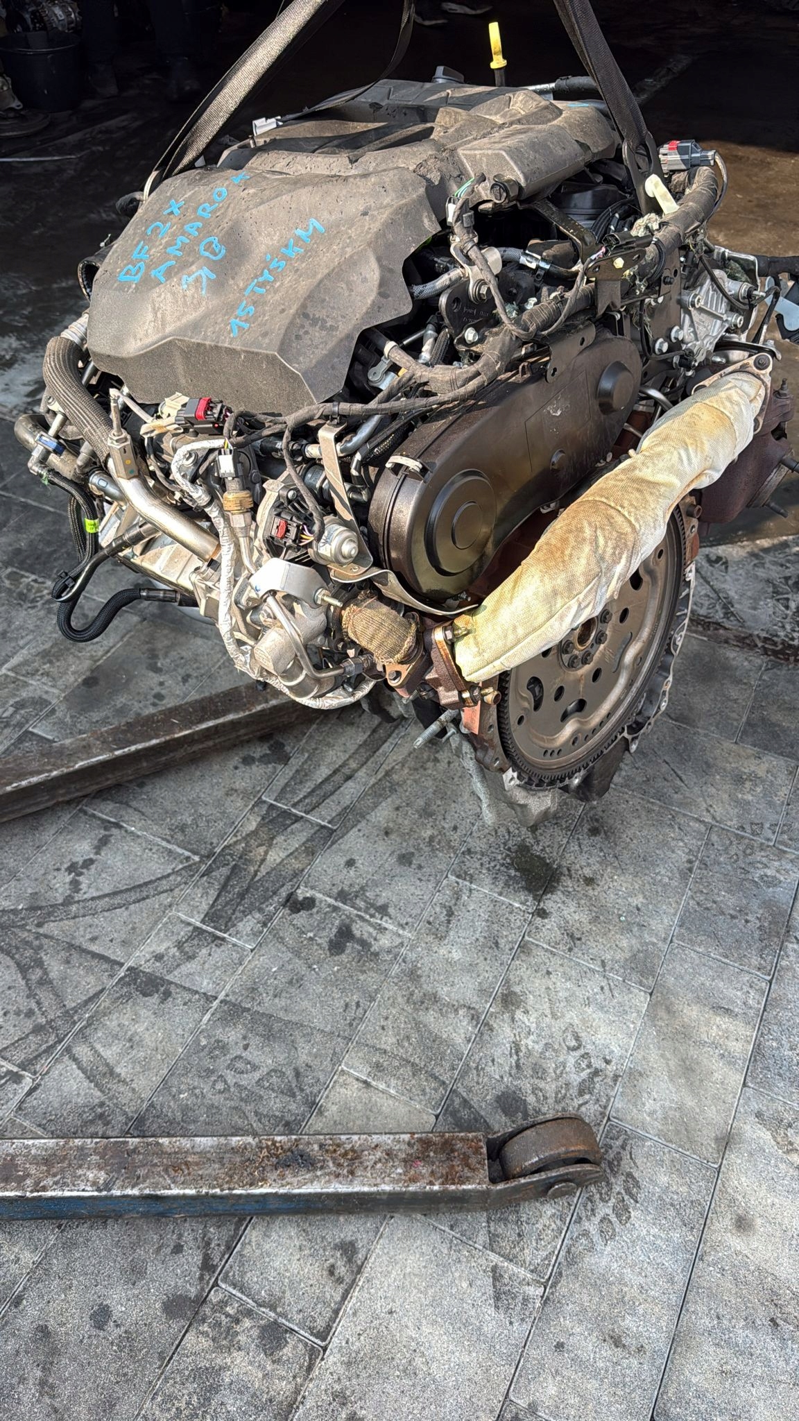 engine complete VW AMAROK 3.0 BF2X 15TYS KM