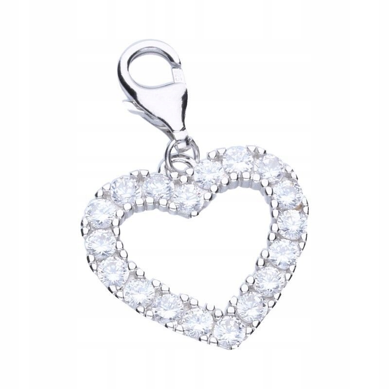 

Charms do Pandora Srebro 925 Serce z Cyrkoniami