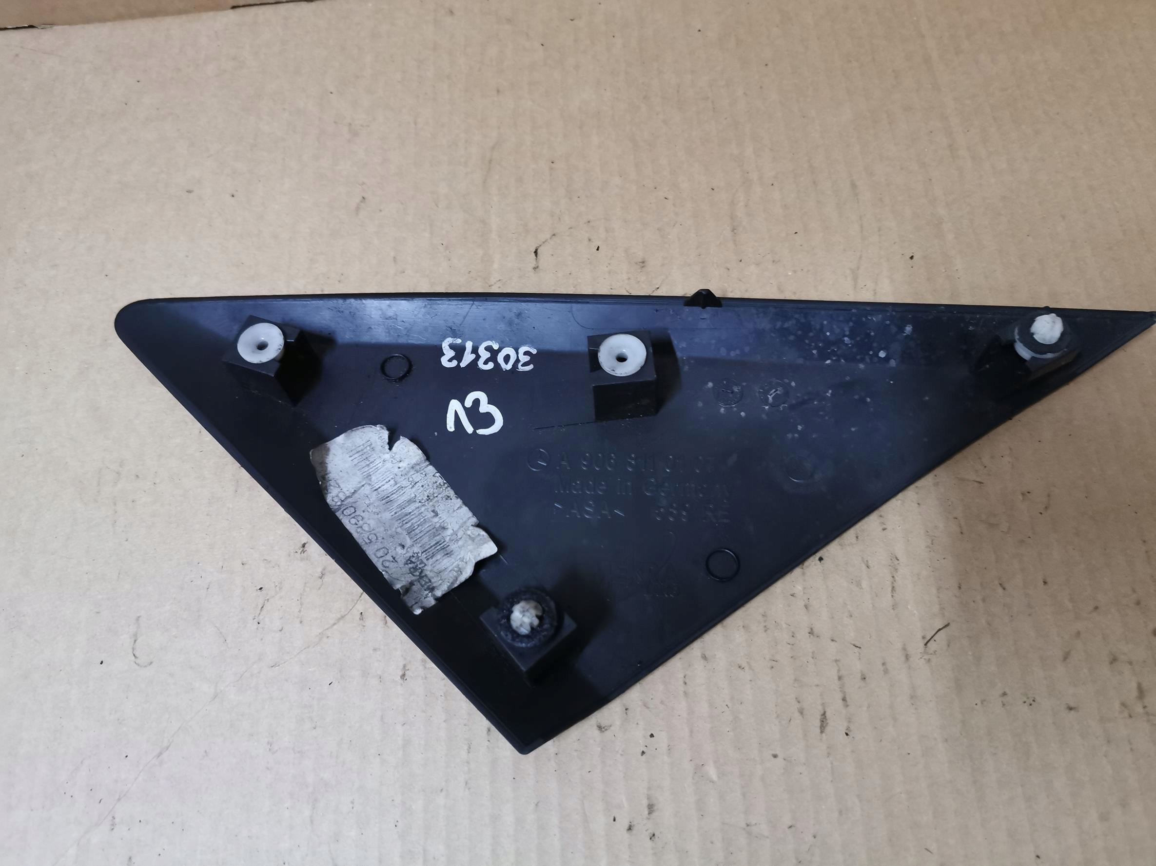 cover mirrors right MERCEDES SPRINTER W906 06-16 A9068110107