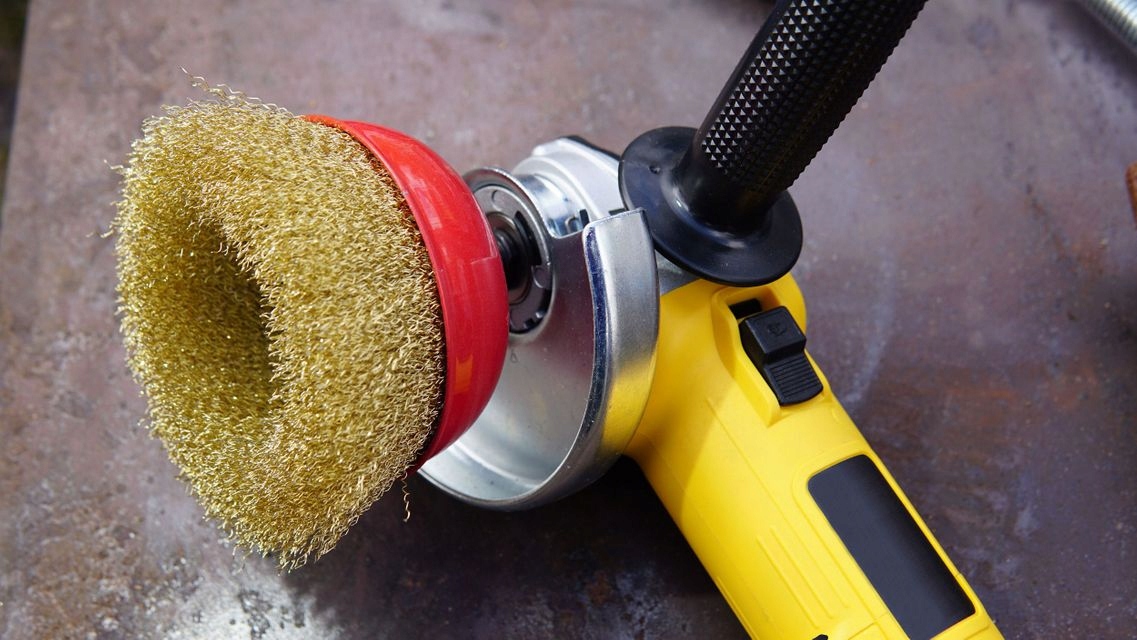 SZCZOTKA DRUCIANA CZOŁOWA 125mm M14 MOSIĄDZOWANA Marka Mittotec