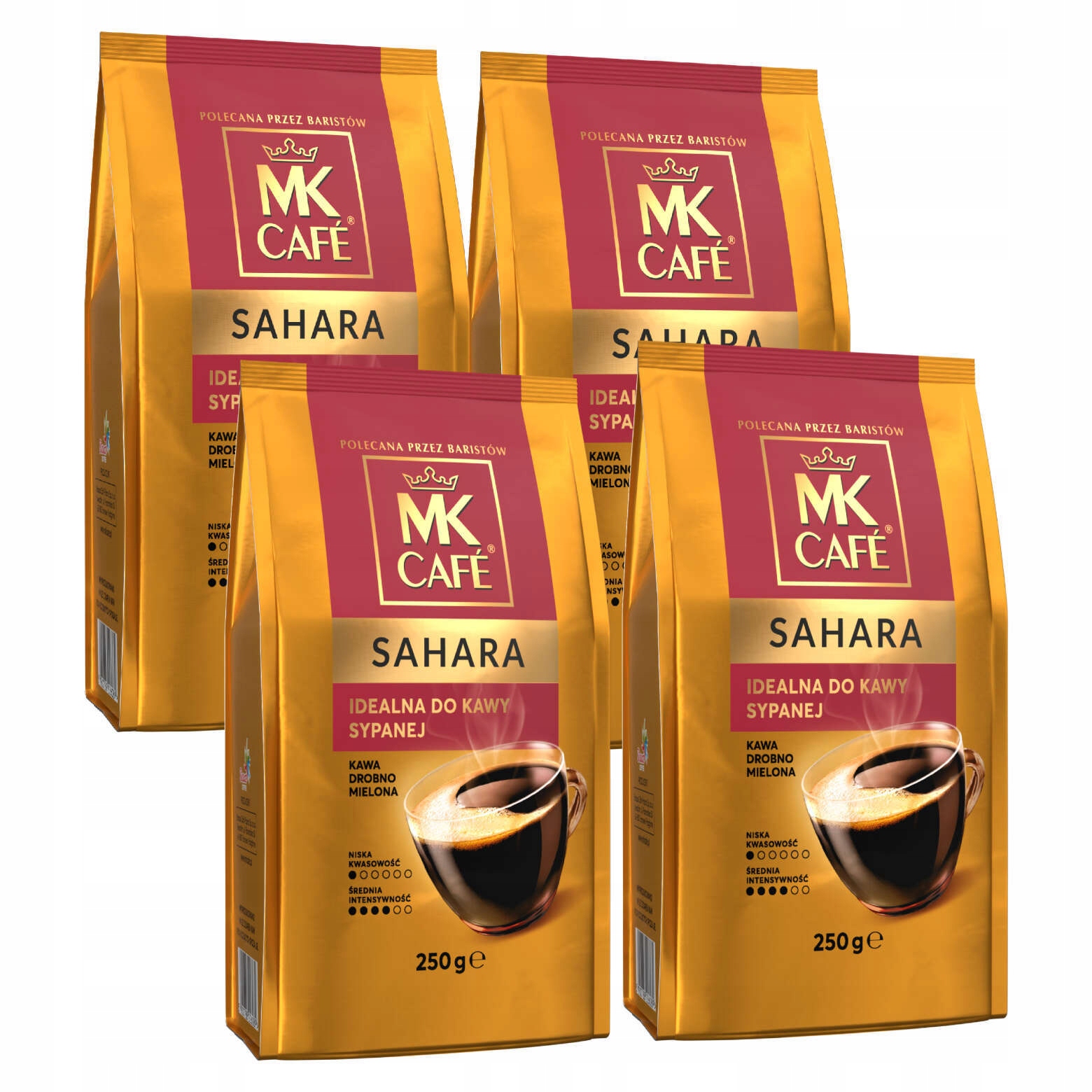 Levně Mletá káva Mk Cafe Sahara 4x250 g
