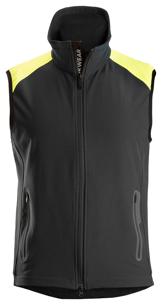 Неоновий жилет Snickers 8029 R. M black / neon