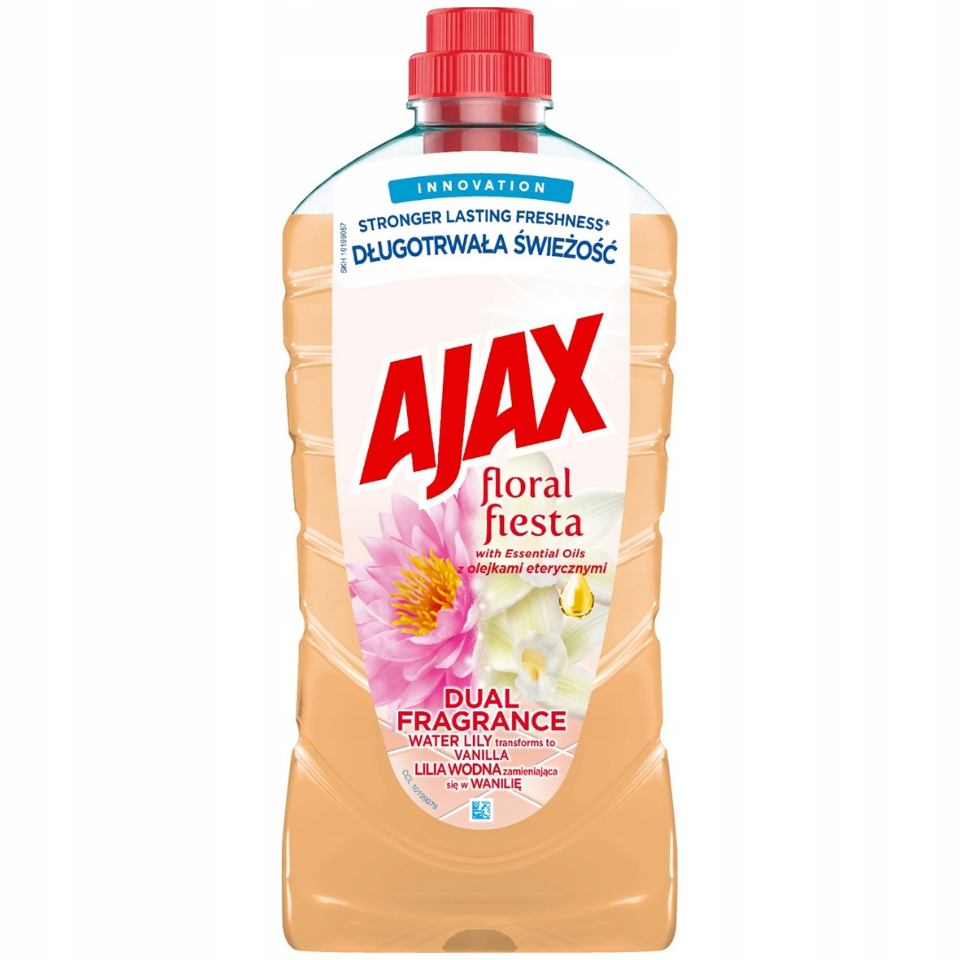 

Ajax Dual Płyn do podłóg Lilia wodna i Wanilia, 1l