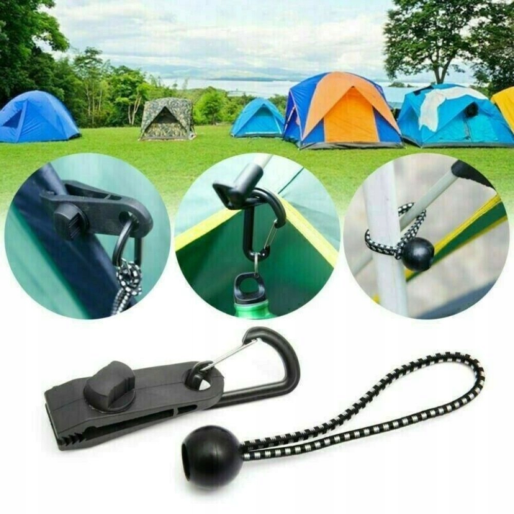 20szt klips plandeka namiot blokada uchwyt zestaw zacisków do namiotu EAN (GTIN) 0191491711121