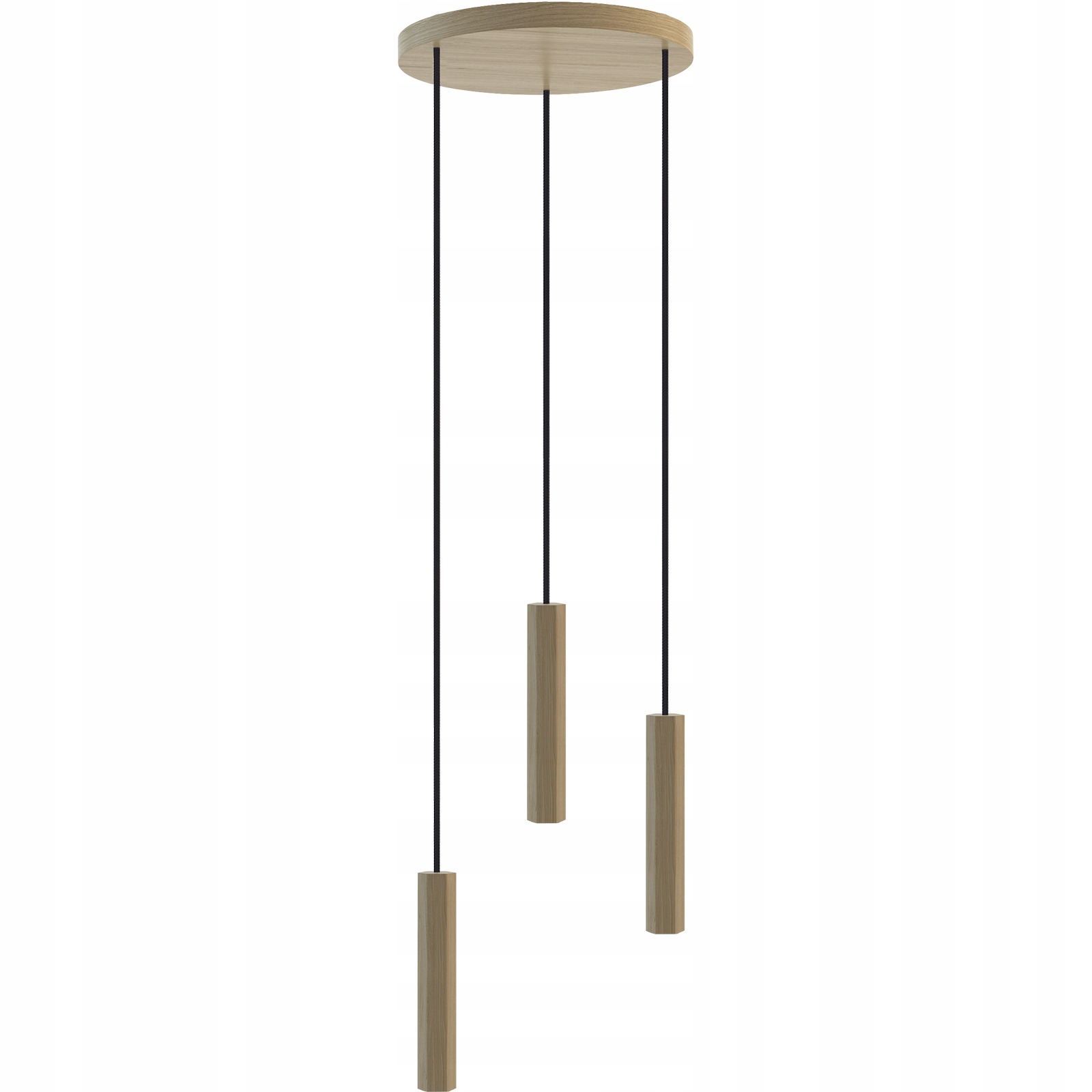 Dubová Závěsná Lampa Stropní Svítidlo Dřevěná Lampa
