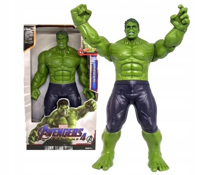 

Duża Figurka Hulk 30CM Dźwięk Avengers interaktywn
