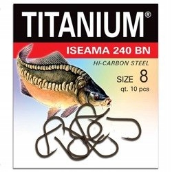 D Haczyk Titanium Iseama 240BN #8 10szt Robinson