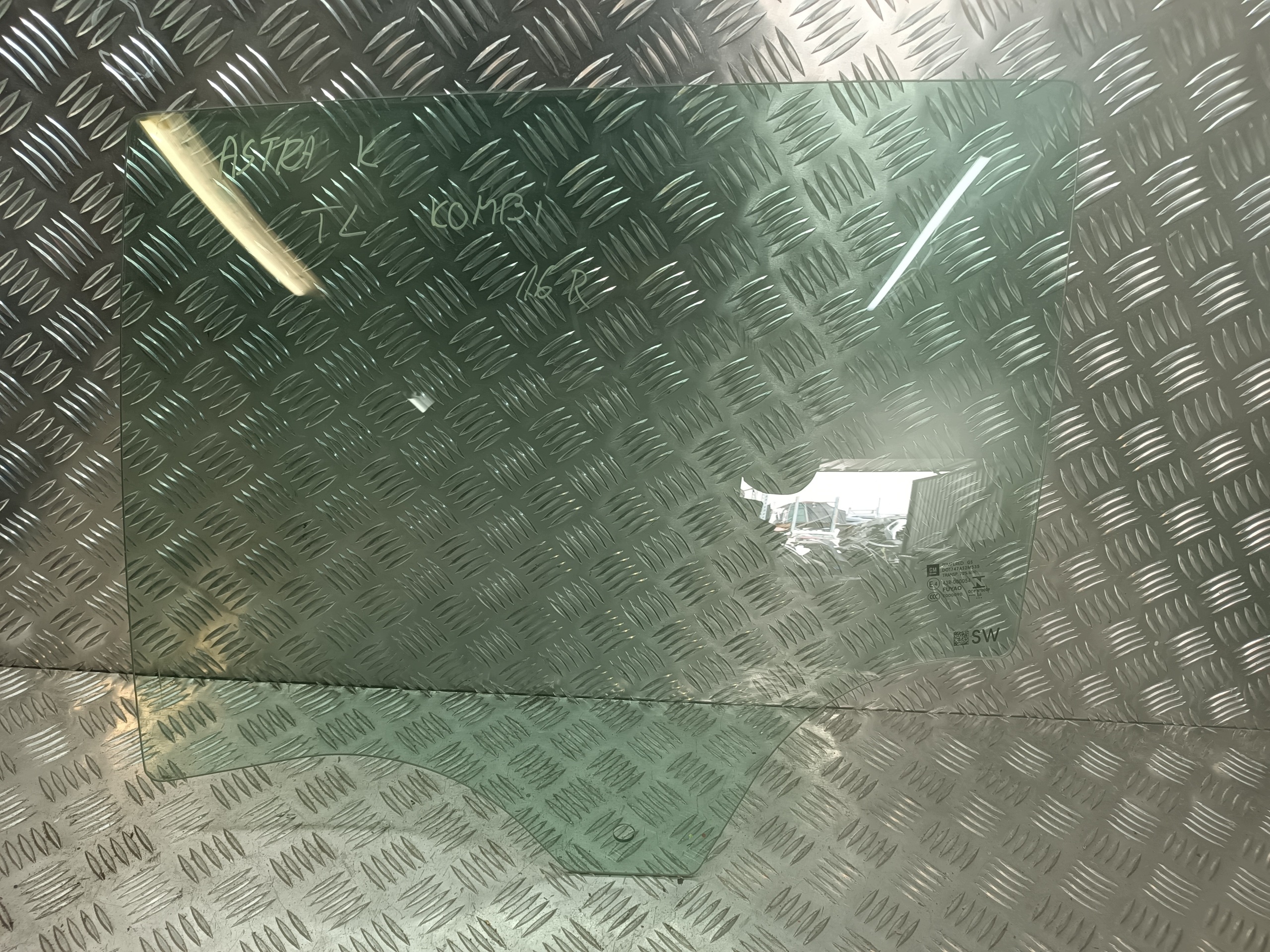 window rear left door OPEL ASTRA K V 2016 R