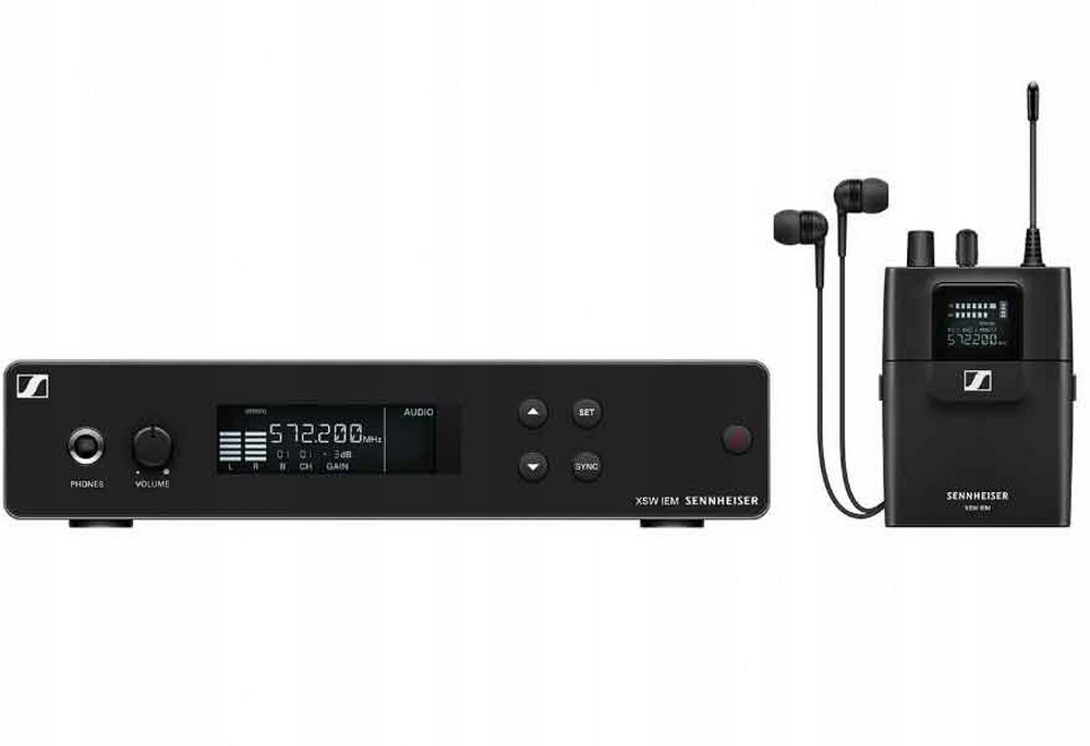 Sennheiser XSw Iem Set A Zestaw fonii zwrotnej odsłuch personalny) pasm