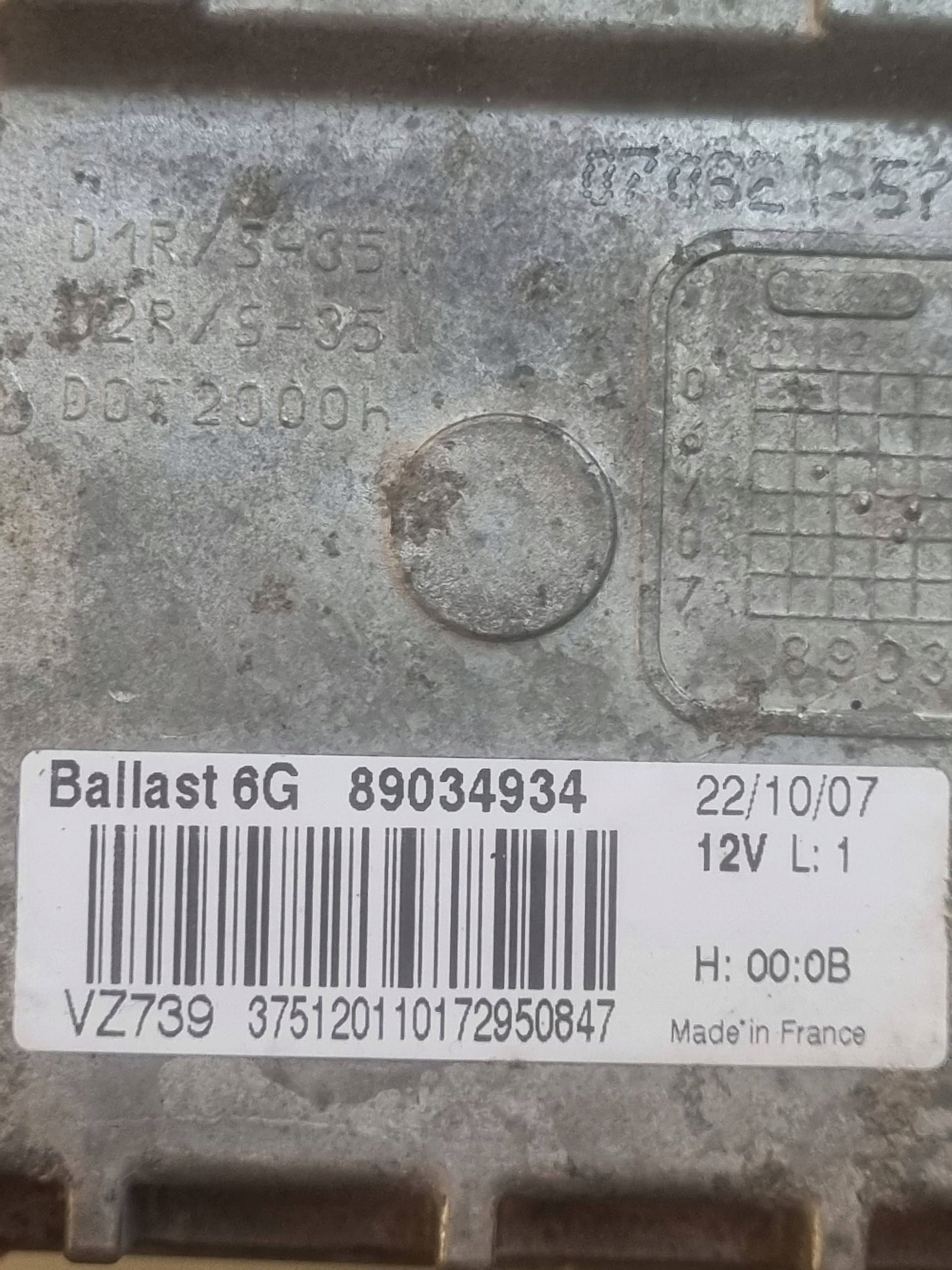 control unit module Xenon Volvo Renault Citroen Opel BMW Audi 89034934