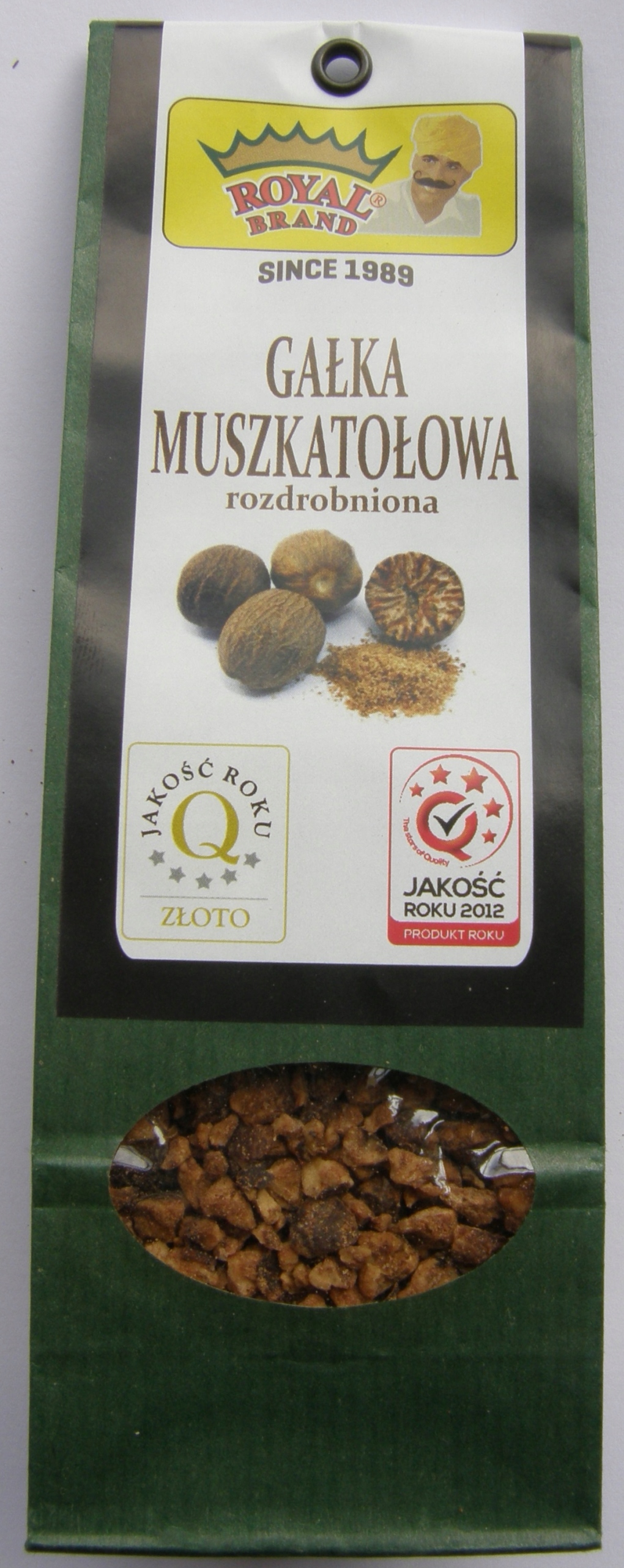 3x Royal Brand Muškátový oříšek drcený 40 g