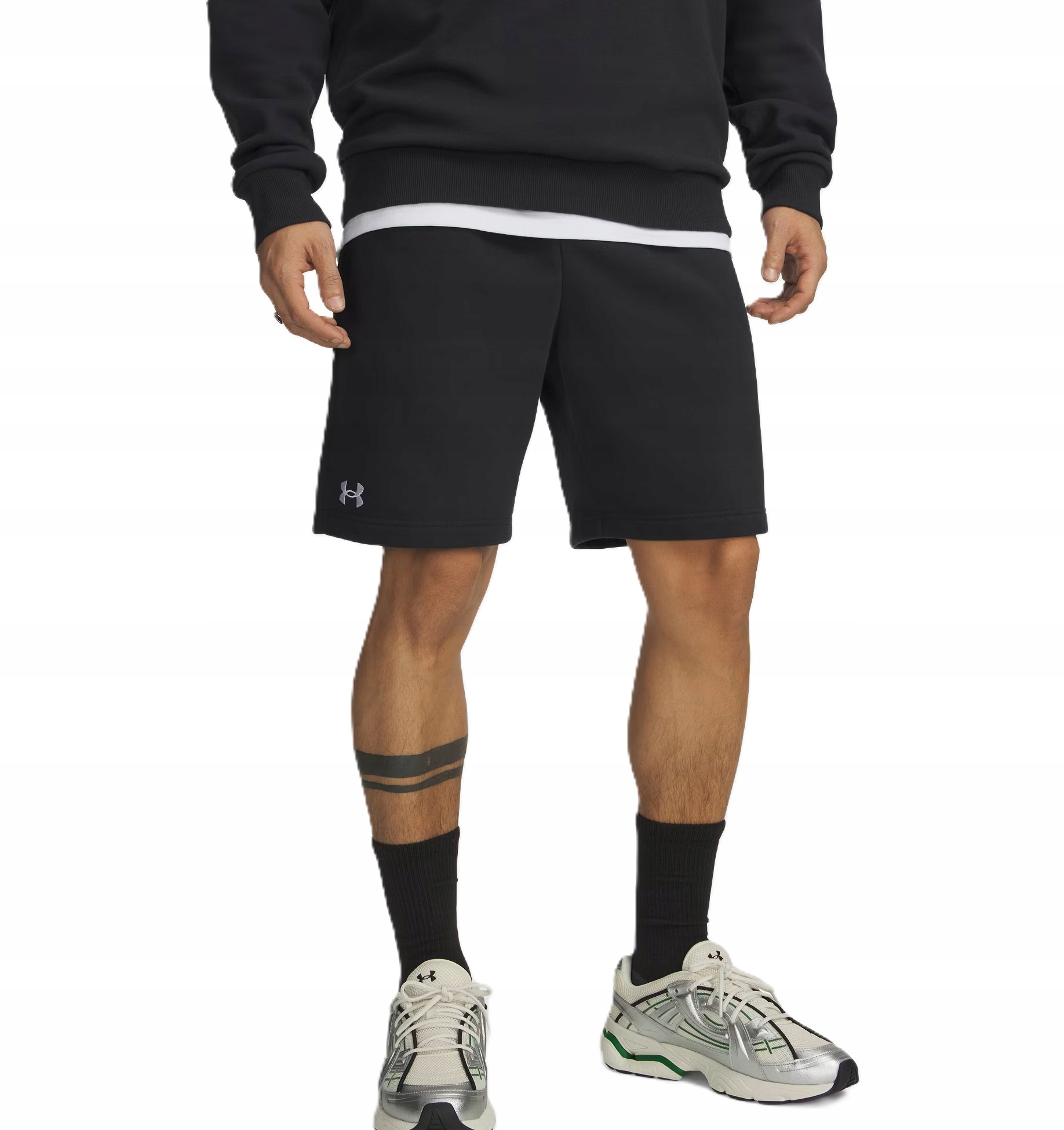 Under Armour Shorts Spodenki Dresowe Czarne Męskie XL