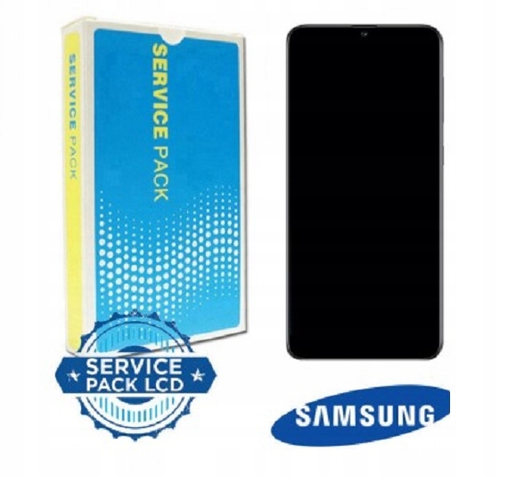 Nowy Ekran LCD Samsung Galaxy M31S SM-M317F Z Ramką Czarny