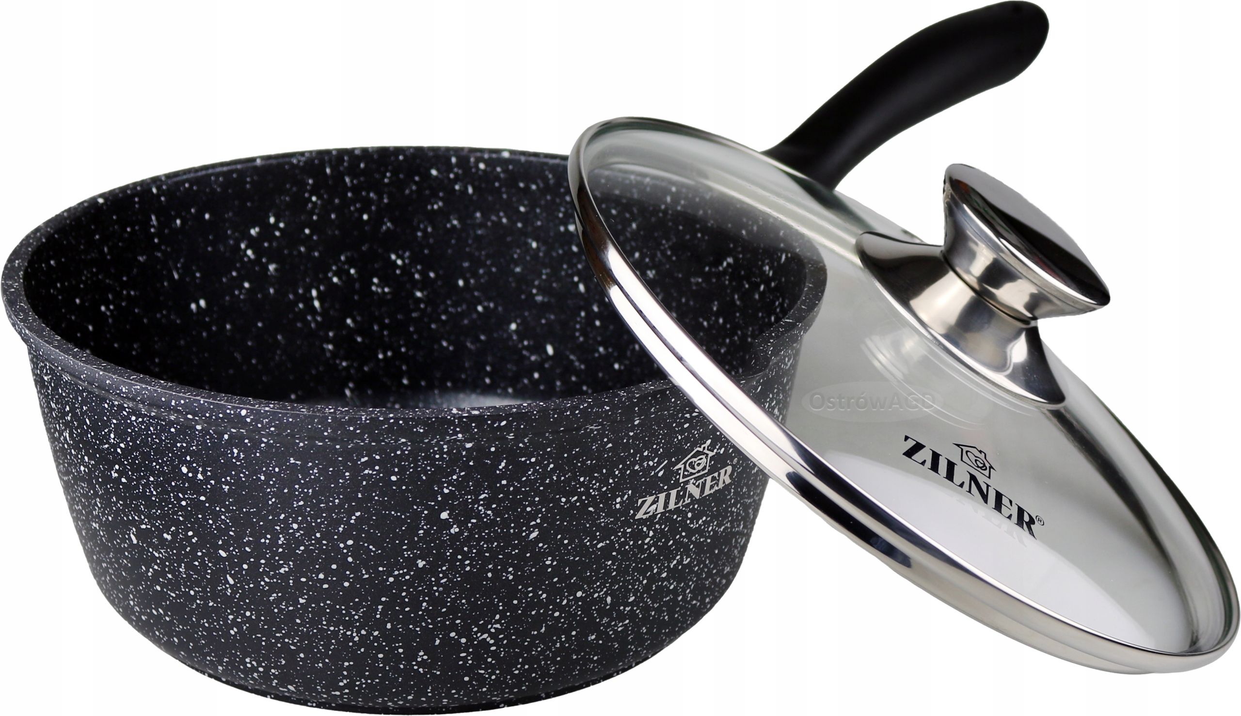 

Rondel Z Pokrywką 2.3L Marmurkowy 20cm Zilner