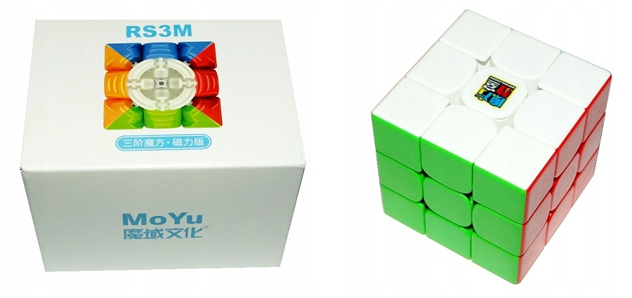 

Kostka Moyu RS3M 2020 3x3x3 Kolorowa Magnetyczna