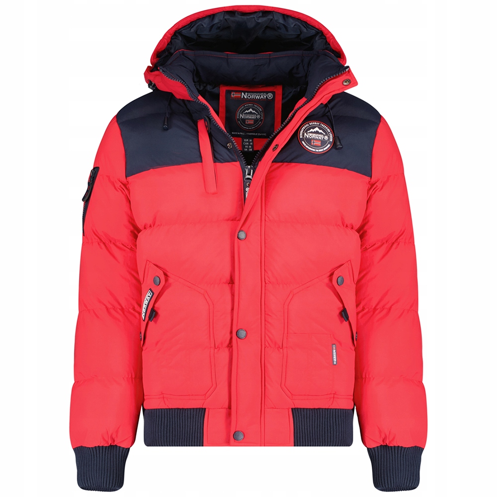 Geographical Norway bunda pánská Volva Men zimní, s kapucí, velikost XL