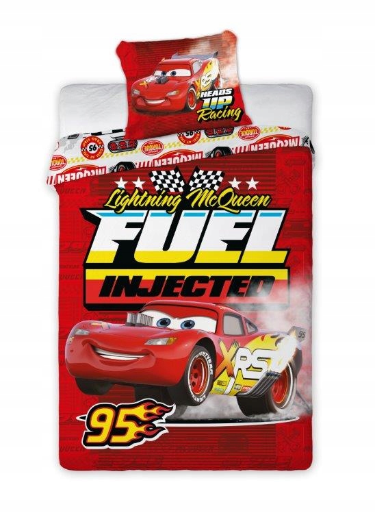 

Pościel 140x200 Auta Cars Zygzak Mcqueen Samochody