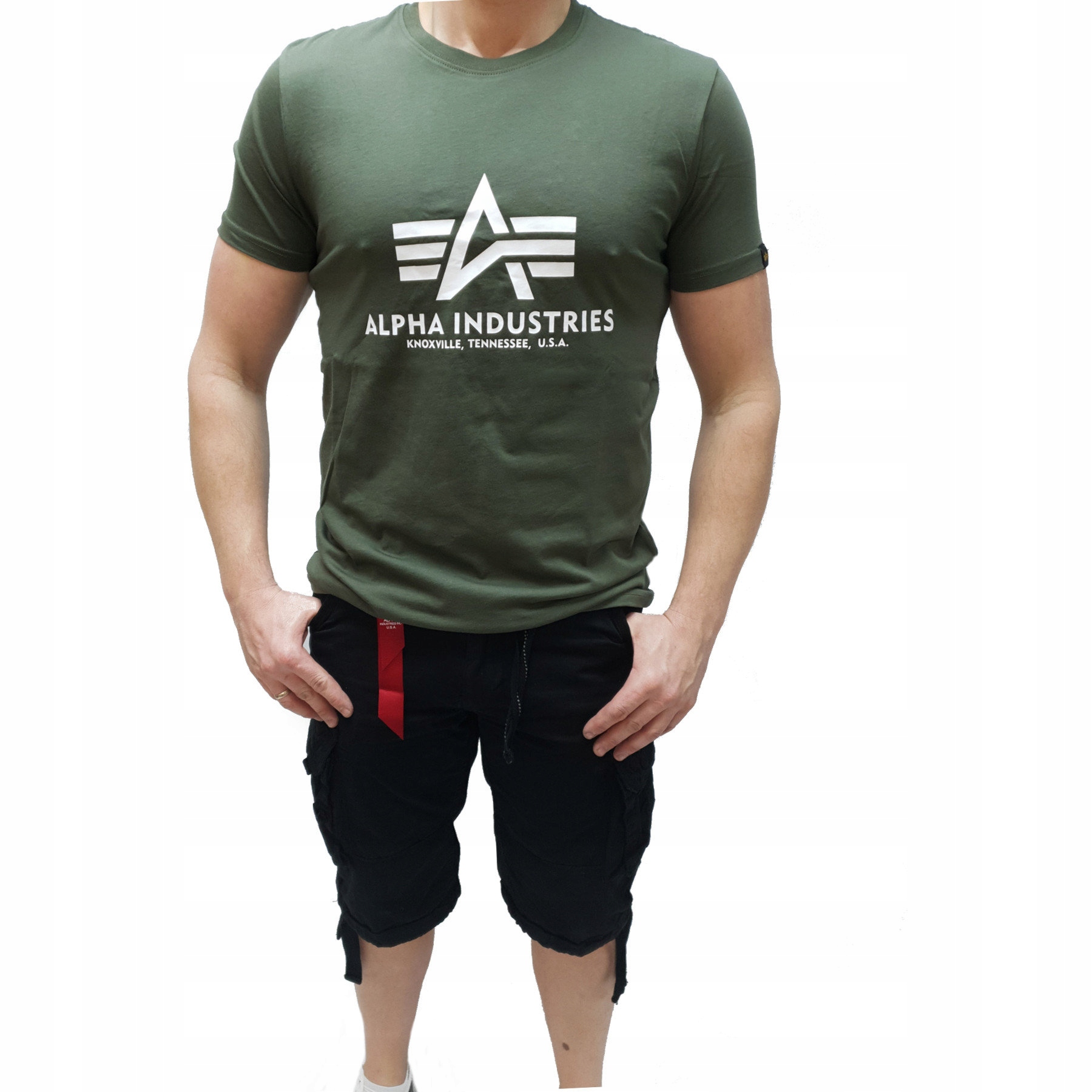 

Koszulka Bawełniana Męska Alpha Industries Basic