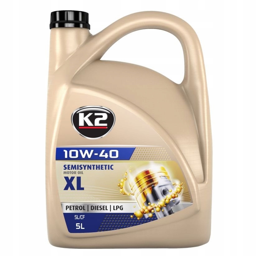 

K2 10W40 Semisynthetic XL 5L. O2045E Olej Silnikow