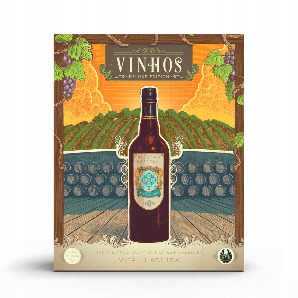 Gra Planszowa Vinhos Deluxe (edycja Angielska)