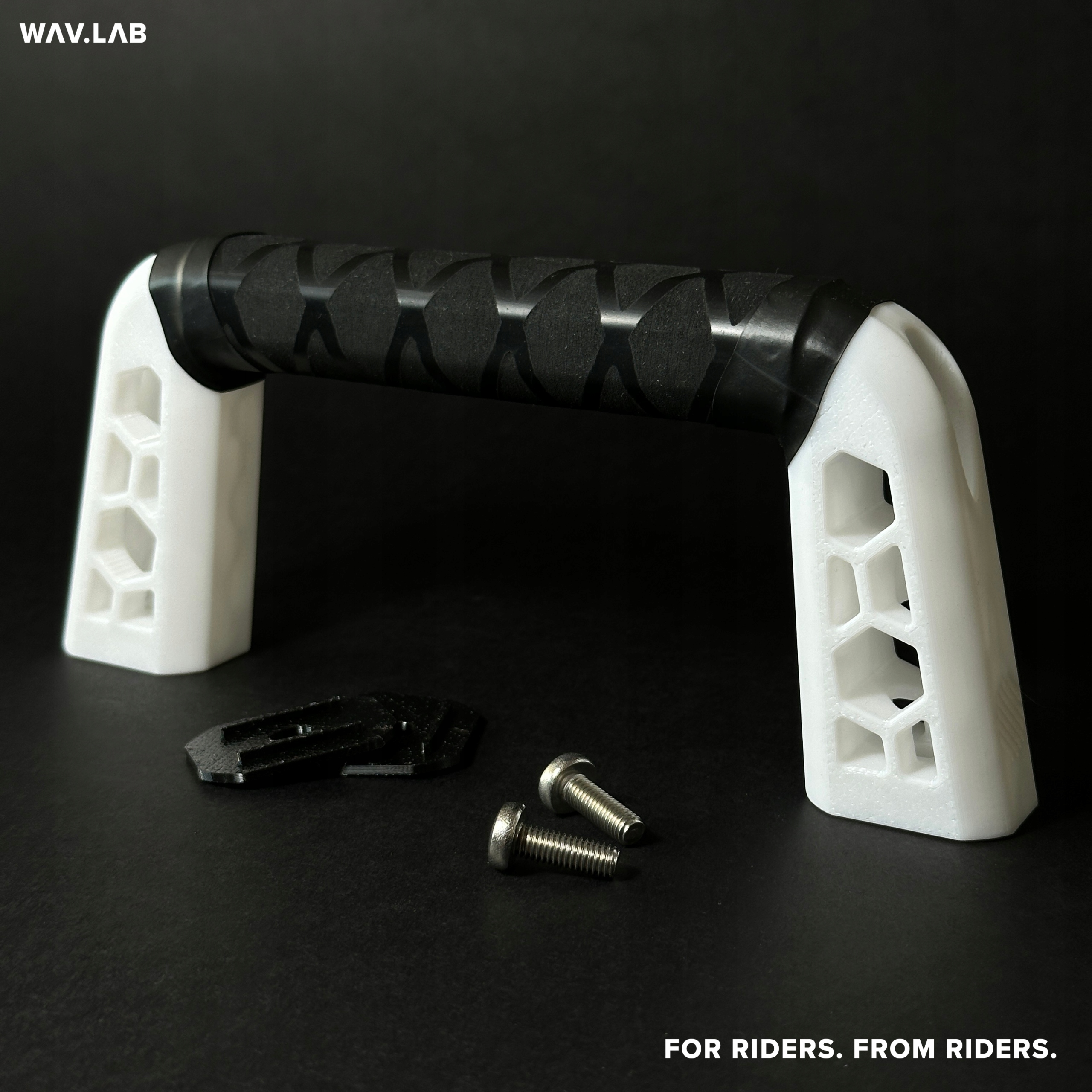Wysoka Rączka Kite Kitesurfingowa Big Air - WAV.LAB KITEBONE TAPE H70