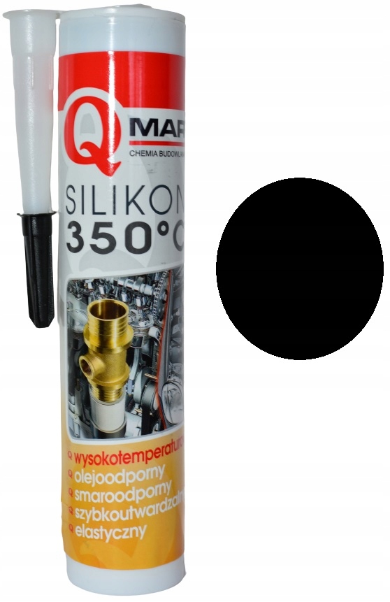 

Qmar silikon wysokotemperaturowy 350°C elastyczny