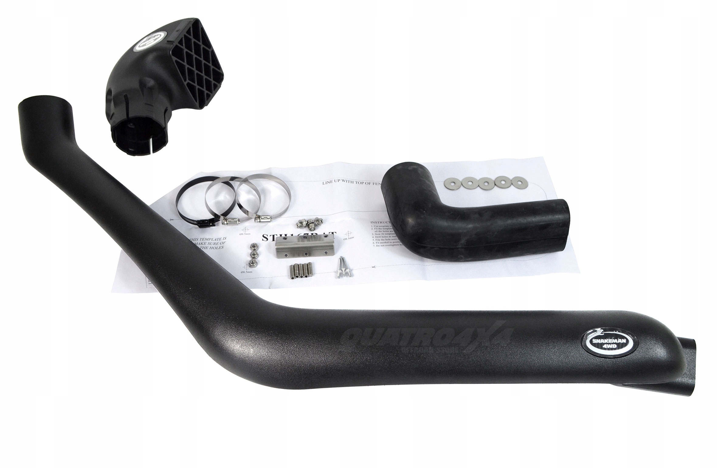 Toyota Hilux 167 (do 05) pravá strana Snorkel Lldpe Vstup Vzduchu Snakeman