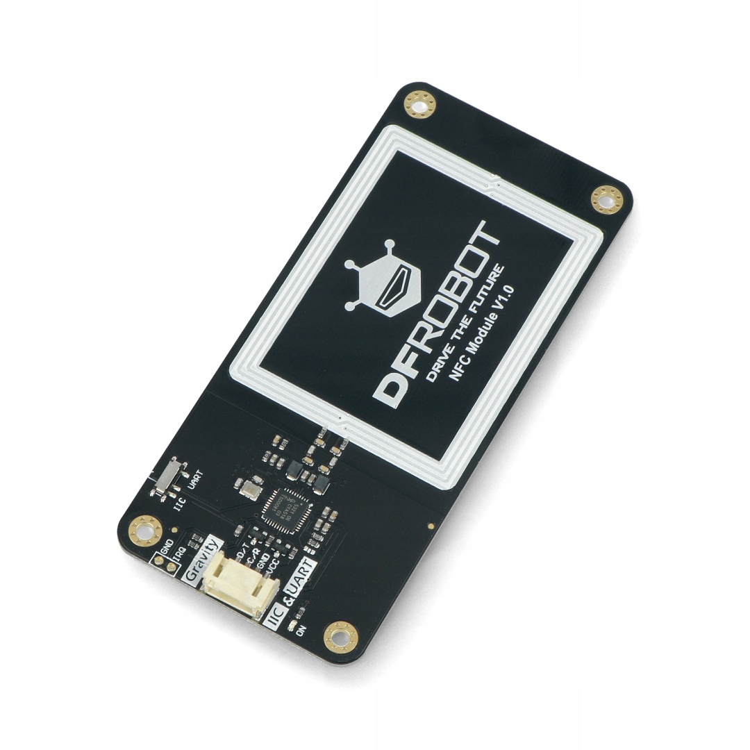 Gravity - moduł komunikacyjny z tagiem NFC - I2C/UART - DFRobot DFR0231 ...