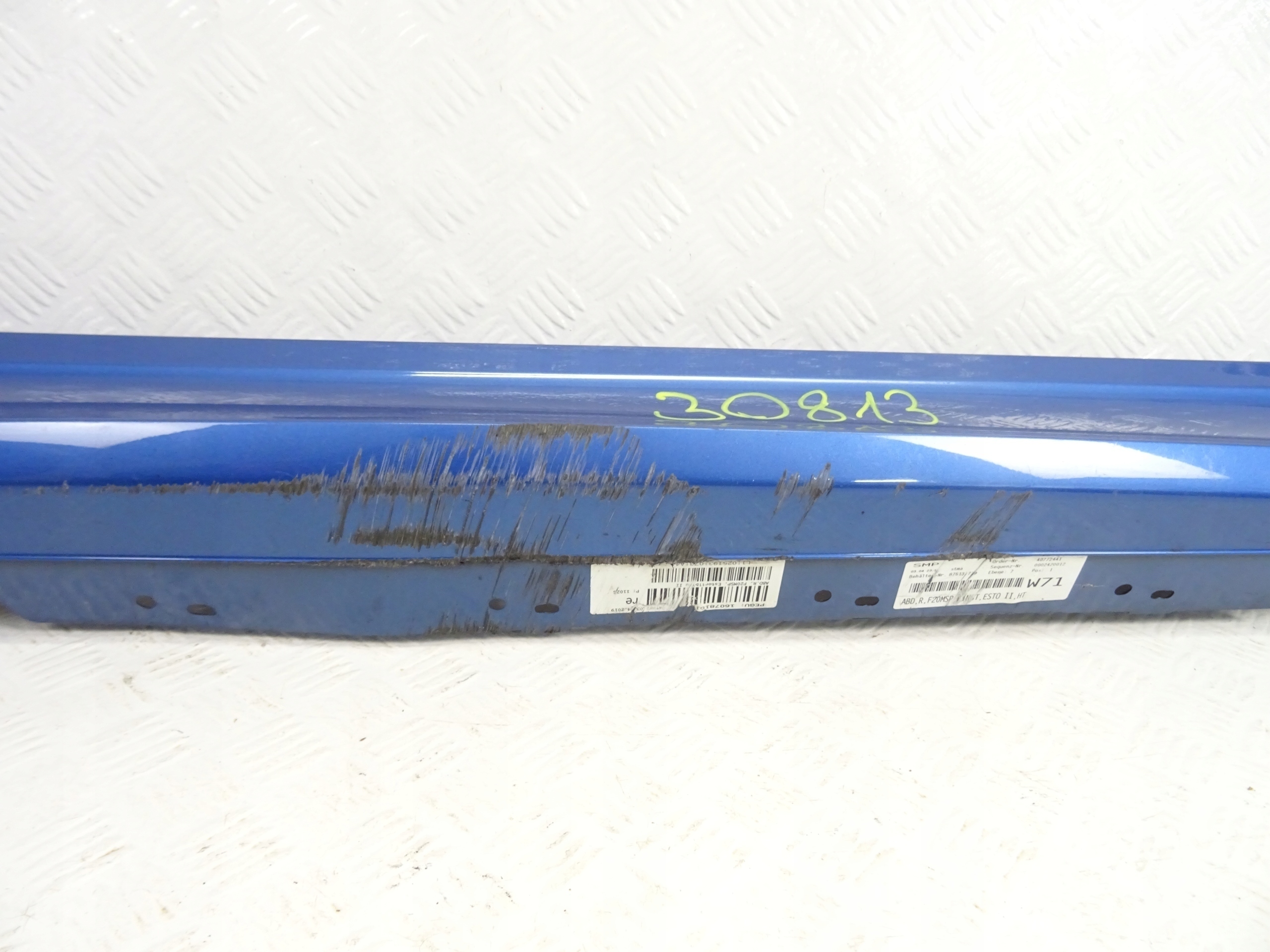 BMW 1 F20 m-packet moulding threshold threshold right