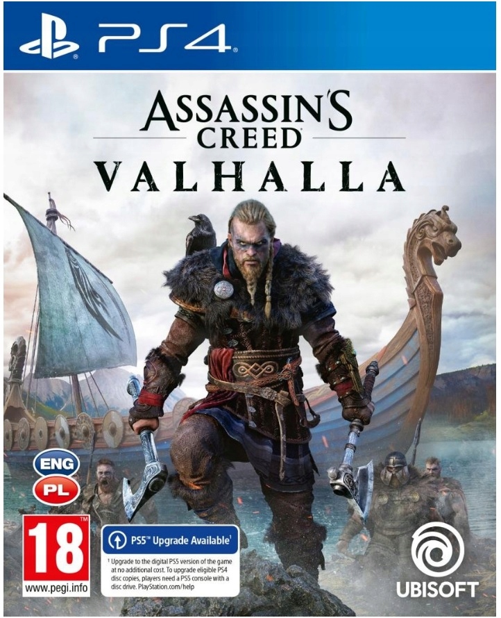 Assassin's Creed Valhalla PS4 nowa folia