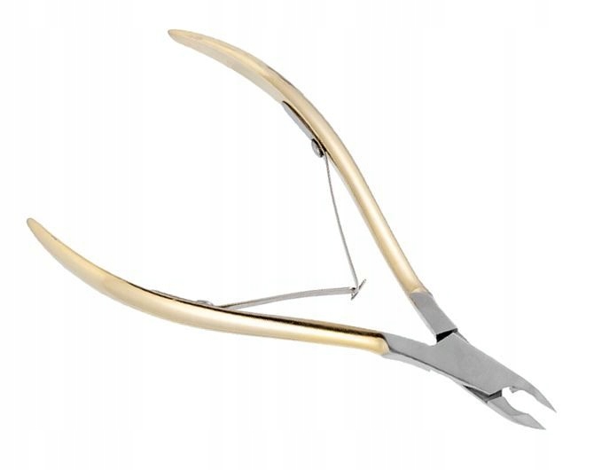 

Cążki Cęgi Do Skórek Złote Manicure 3mm