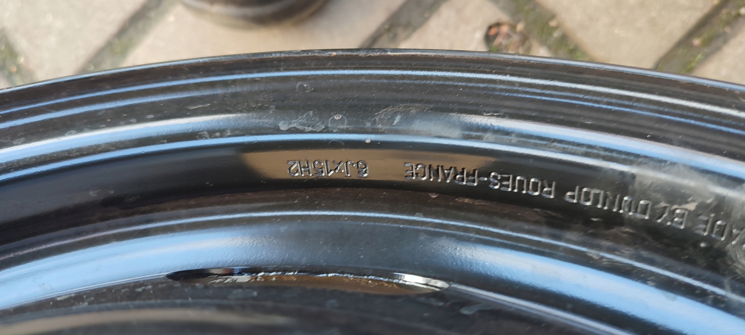 disk 4x108 6Jx15 ET27 Citroen Peugeot