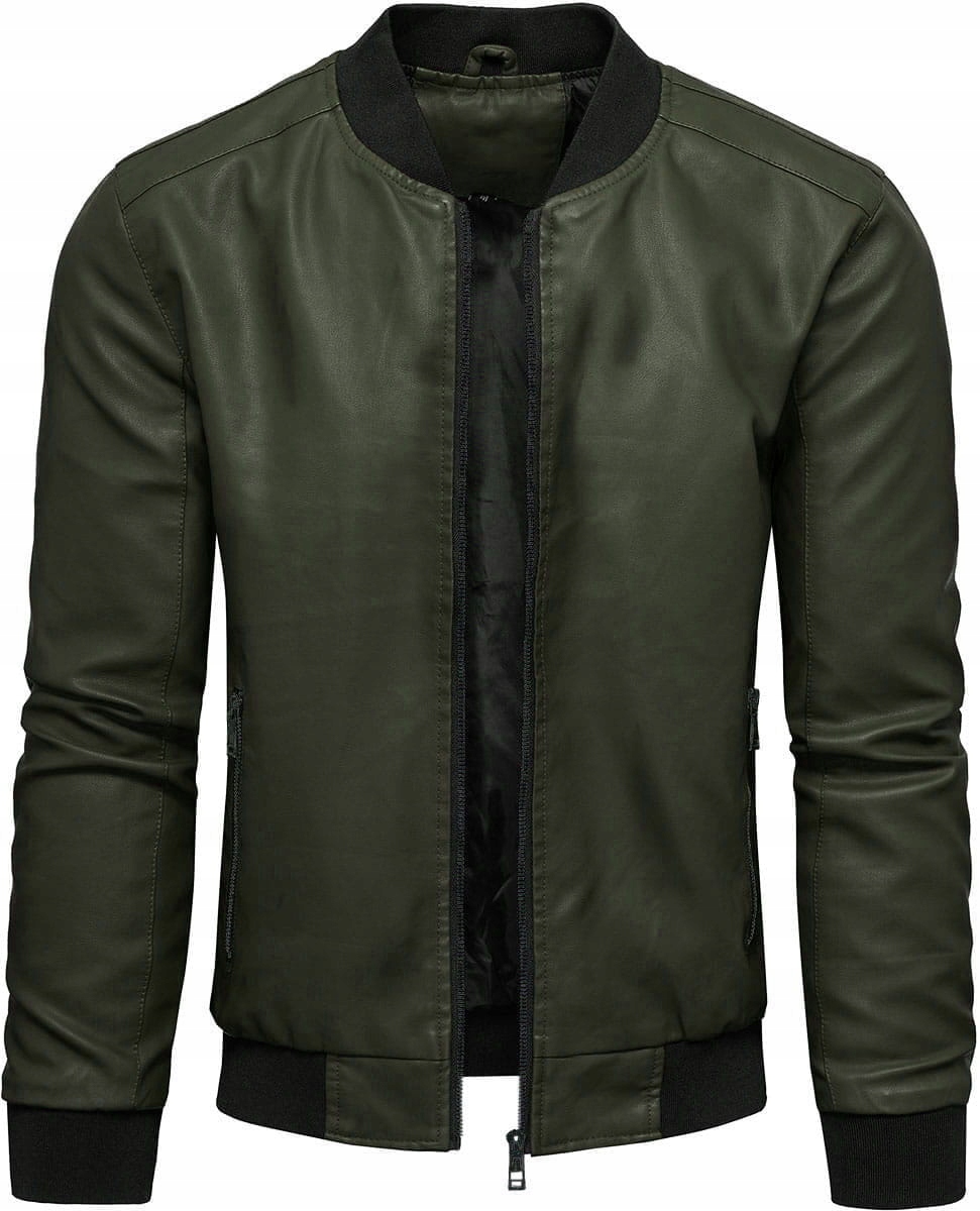 Pánská Kožená Bunda XL