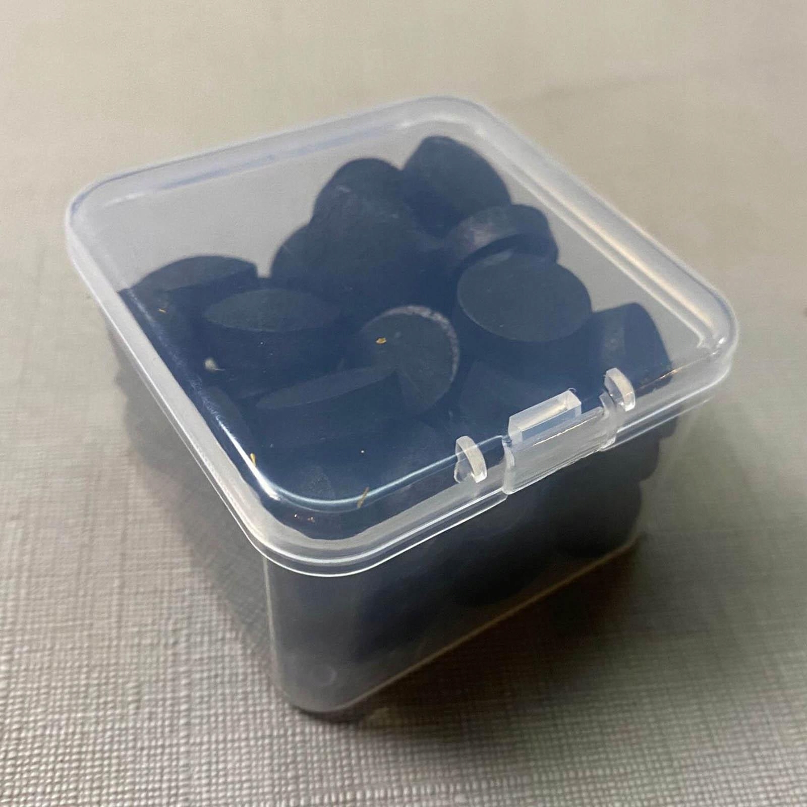 Set of 50 Soft Leather Snooker Cue Tips Billiard C EAN (GTIN) 0783011660035