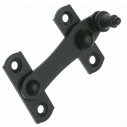 

Zamknięcie okiennicy Blokada furtki Czarna 75x46mm